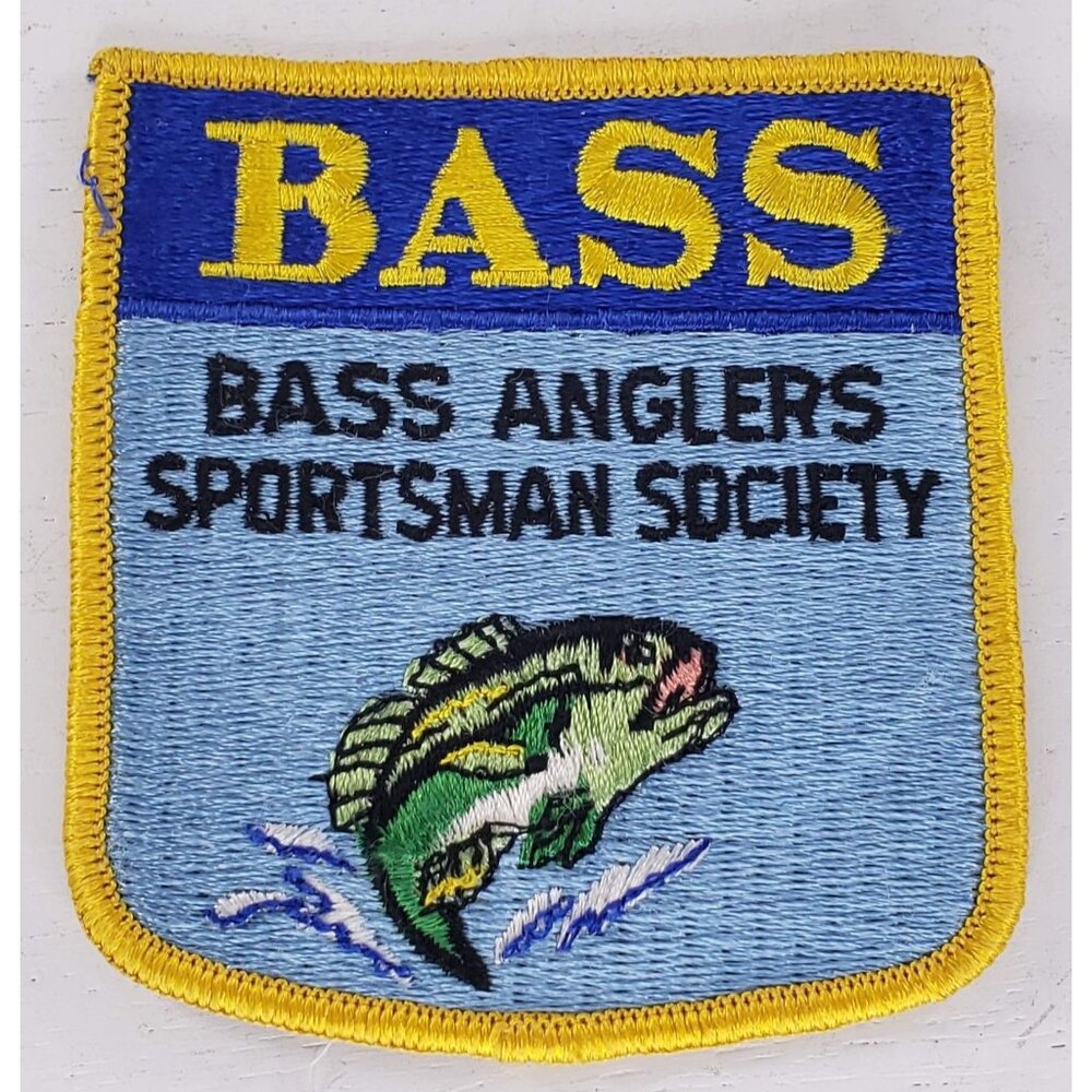 Bass Anglers Sportsman Society Patch Vintage